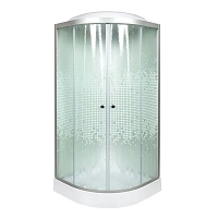 Душевая кабина Deto L 80x80 см с крышей