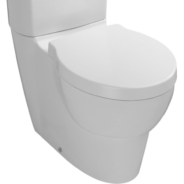 Чаша напольного унитаза Jacob Delafon Ove с сиденьем микролифт 19974W-00 (детальная фотография)