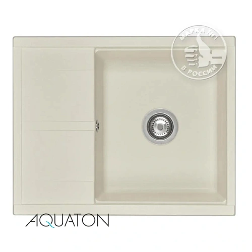 Мойка для кухни Акватон Делия 65 см жемчуг - фото 4
