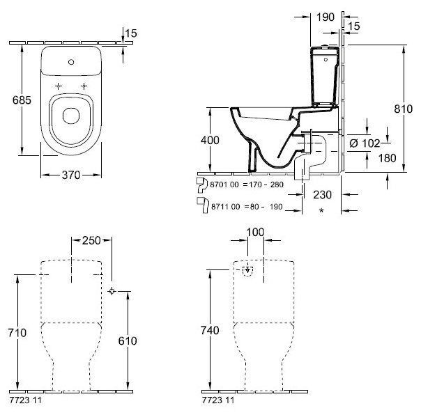 Схема (детальная фотография), с бачком