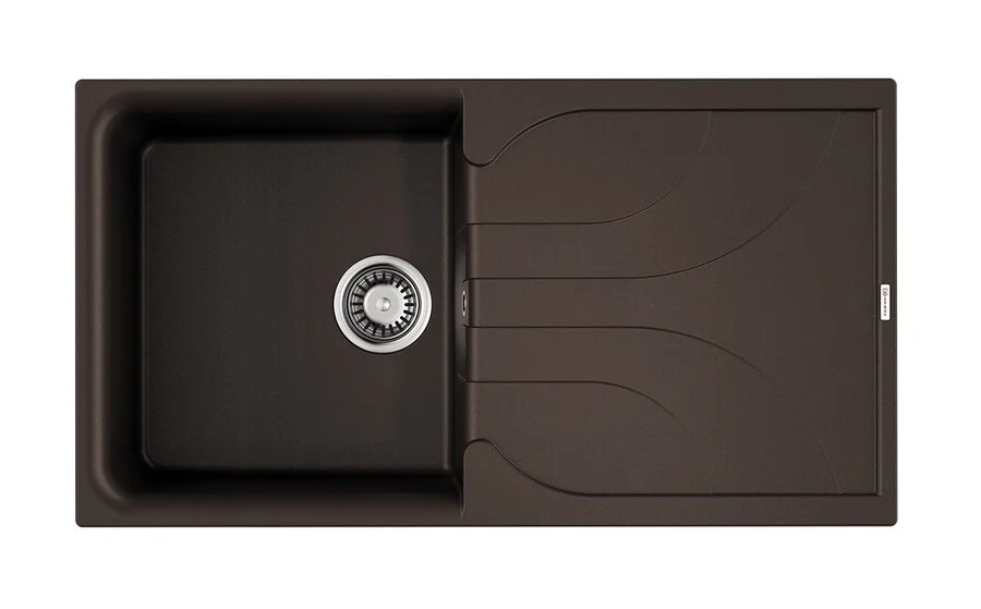 Мойка для кухни Omoikiri Yasugata 100-DC 100 см темный шоколад 4993848 (детальная фотография)