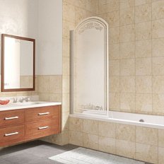 Душевая шторка на ванную Vegas-glass EV arc 0075