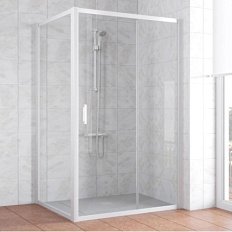 Душевой уголок стекло прозрачное Vegas-glass ZP+ZPV 120х100 01