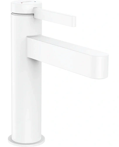 Смеситель для раковины Hansgrohe Finoris матовый белый - фото 2