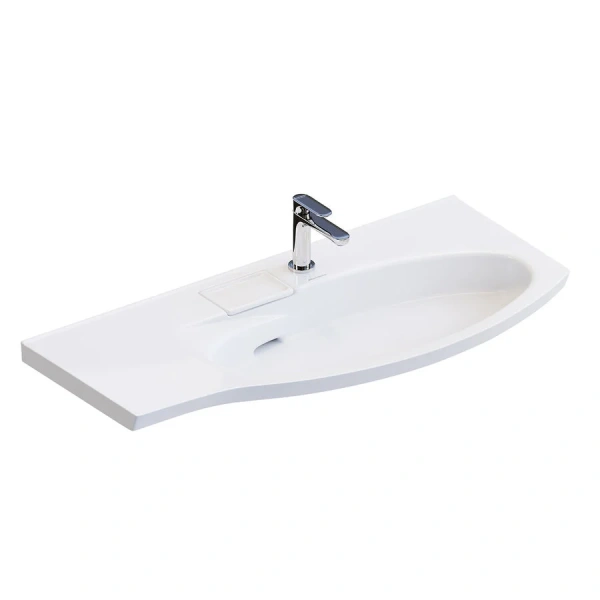 Раковина мебельная Kerama Marazzi Riva 100 см правая RV.wb.100Rh (детальная фотография)