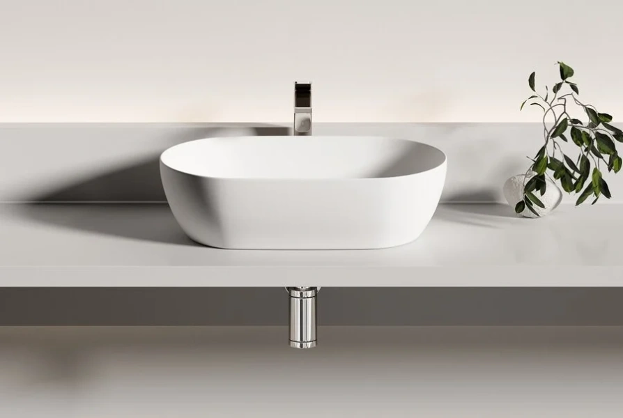 Раковина Ceramica Nova Twist 50 см белая матовая CN12001MW (детальная фотография), в форме чаши, круглой формы