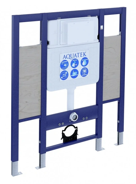 Инсталляция для унитаза Акватек с бачком INS-0000015 (детальная фотография), в наличии