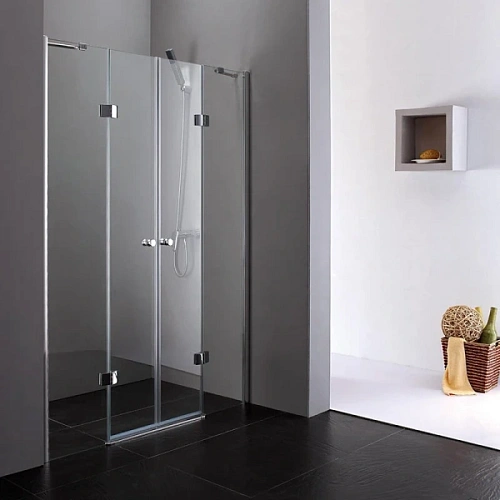 Душевая дверь в нишу Cezares Verona 235 см стекло прозрачное - фото 1