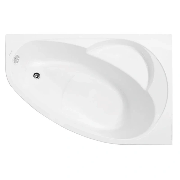 Ванна акриловая Vagnerplast Flora 150×100 см левая VPBA151FLA3LX-04 (детальная фотография), акриловые