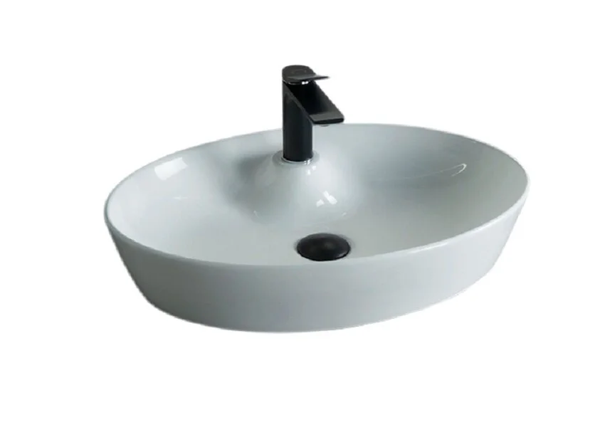 Раковина GID Lago N9436 55 см керамическая 51150 (детальная фотография)