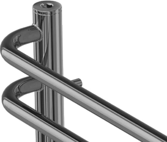 Полотенцесушитель электрический Lemark Luna 50х80 см левый/правый LM41810E (детальная фотография), современные, hi-tech