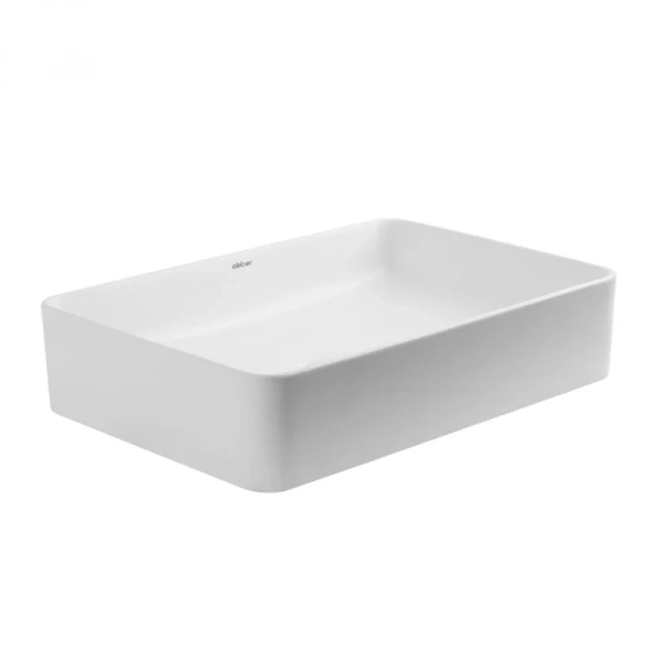 Раковина Abber Rechteck 50 см белая матовая AC2207MW (детальная фотография), белые
