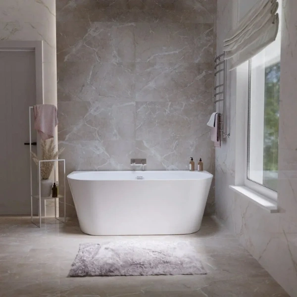 Ванна акриловая Grossman Cristal GR-17072, 170 x 80 см, белая (детальная фотография), современныe, hi-tech