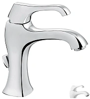 Смеситель для раковины белый матовый Emmevi Ares