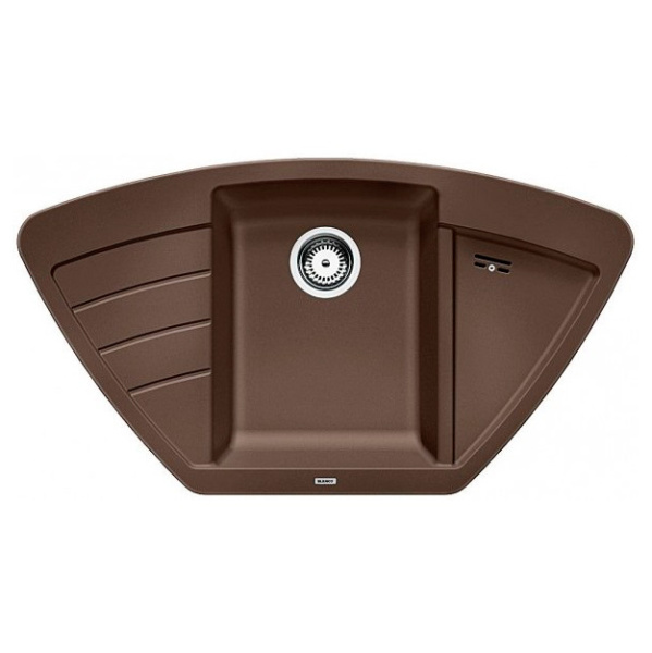 Мойка для кухни, цвет кофе, Blanco Zia 9 E 515074 (детальная фотография)