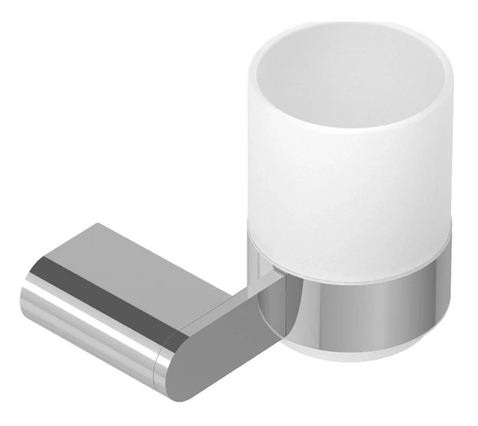 Стакан для ванной Cezares Stylus хром STYLUS-TUMS-01 (детальная фотография)