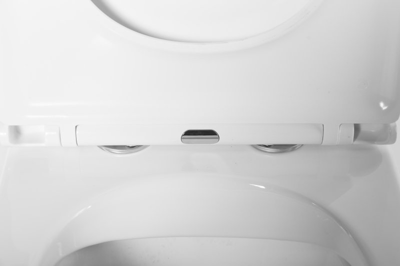 Унитаз компакт Belbagno Ardente-R BB02093CPR безободковый (детальная фотография), недорогие, безободковые, сиденье с микролифтом , с антивсплеском, компакт, низкие