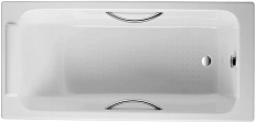 Ванна чугунная Jacob Delafon Parallel 150х70 см с отверстиями под ручки