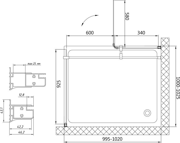 Схема (детальная фотография), квадратные