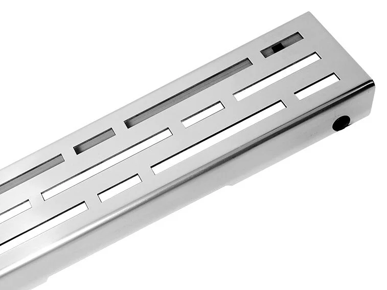 Решётка для слива из нержавеющей стали, 120 см, цвет хром, Tece TECEdrainline basic 601210 (детальная фотография) index_1