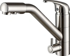 Смеситель для кухни Paulmark Hessen никель
