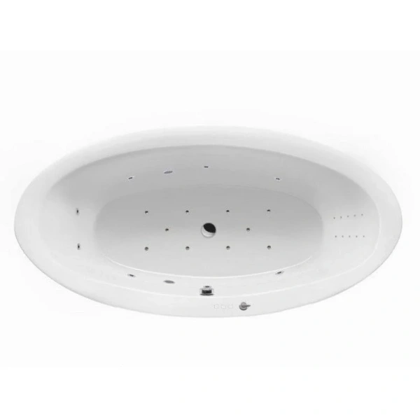 Ванна гидромассажная Excellent Lumina Ultra Nano 190 x 95 см, цвет белый/хром, WAEX.LUM19.ULTRANANO.CR (детальная фотография)