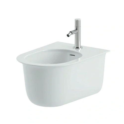 Биде подвесное ArtCeram Chic белый матовый - фото 1