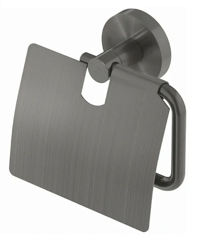 Бумагодержатель Cezares Relax оружейная сталь - фото 4