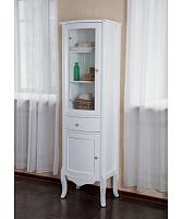 Шкаф, петли слева, цвет белый глянец, фурнитура золото, La Beaute Sabrina