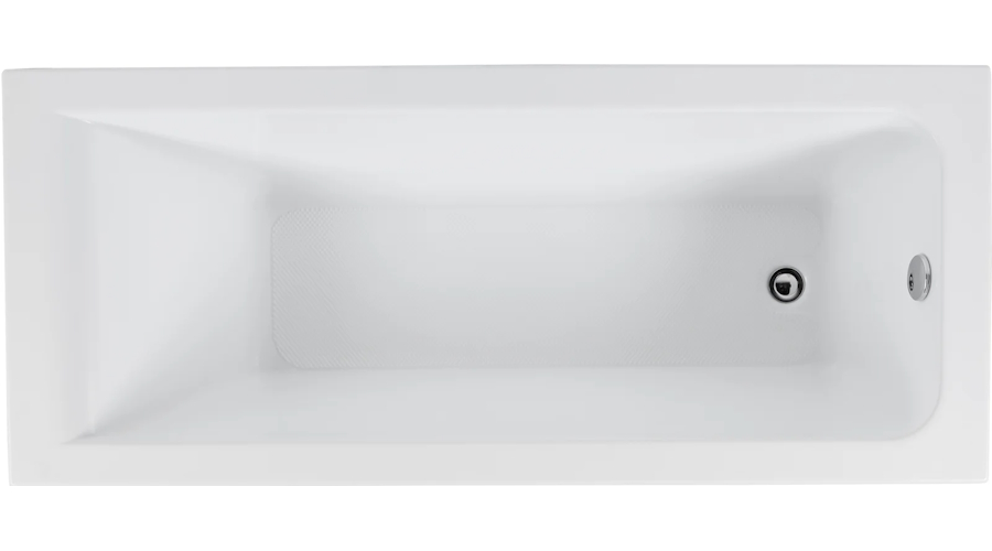 Ванна акриловая Aquanet Bright 170х75 см с каркасом 233141 (детальная фотография)