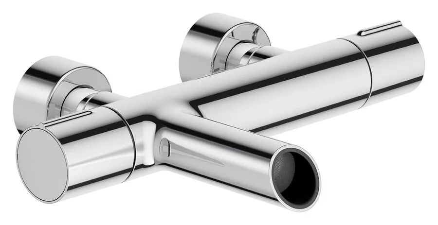 Смеситель для ванны Jacob Delafon Toobi термостатический E8992-CP (детальная фотография)