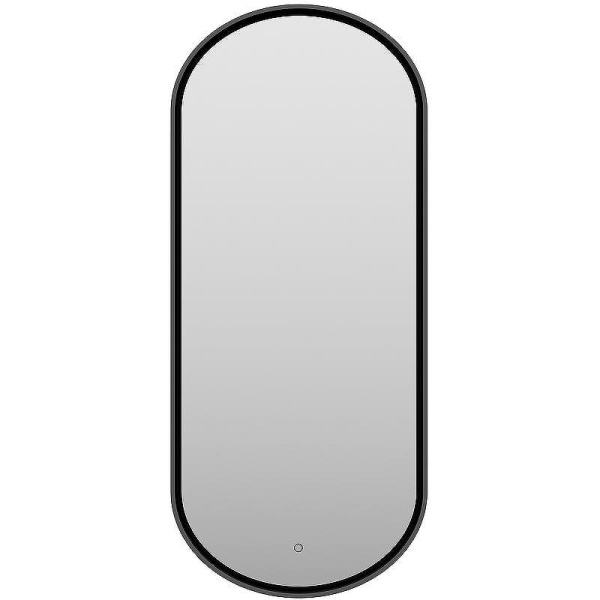 Зеркало с подсветкой Brevita Saturn 50 см черное SAT-Dro1-050-black (детальная фотография), в наличии