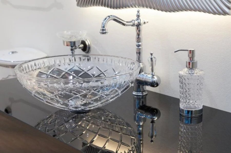 Смеситель для раковины Boheme Brillante Ripresa хром 342 (детальная фотография), хром