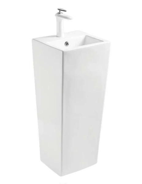 Раковина напольная SantiLine 35 см белая SL-4010 (детальная фотография)