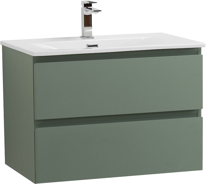 Тумба под раковину подвесная BelBagno Kraft 60 см еловый матовый KRAFT-600-2C-SO-VO (детальная фотография), подвесная, пристенная