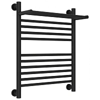 Полотенцесушитель водяной Сунержа Богема+ 50x60 см черный матовый