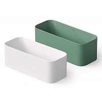 Ванна DEA Design Soul DD8658 1700 18, 170 х 70 см, из искусственного камня, цвет белый матовый