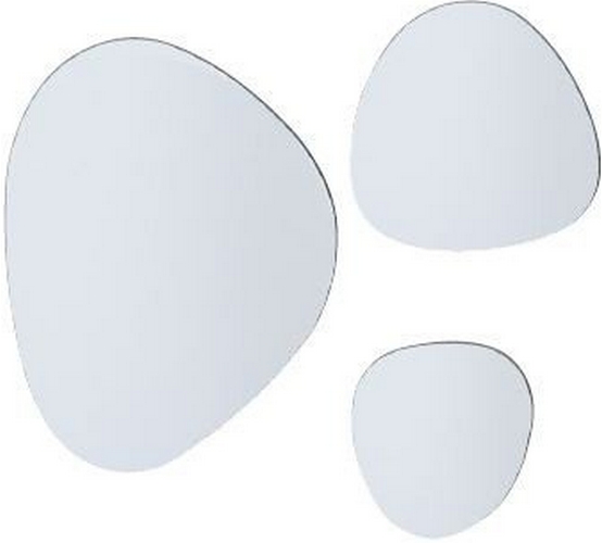 Набор зеркал 3 шт. ArtCeram One Shot Stone ACS004 (детальная фотография)