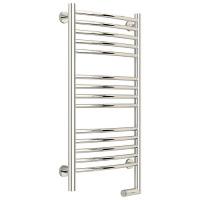 Полотенцесушитель электрический правый, цвет без покрытия перемычка выгнутая Сунержа Богема 2.0 800х400