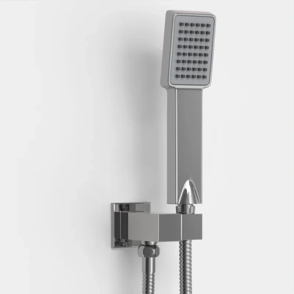 Душевой комплект BERGES Ventas 07300 с верхним душем (детальная фотография), в наличии, нет в наличии