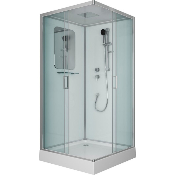 Душевая кабина Niagara Premium 100х100 см профиль хром 60020114Q (детальная фотография)