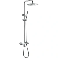 Душевая стойка Boheme Uno хром