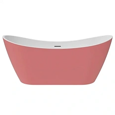 Ванна акриловая Delice Provanse 170х80 см розовая матовая