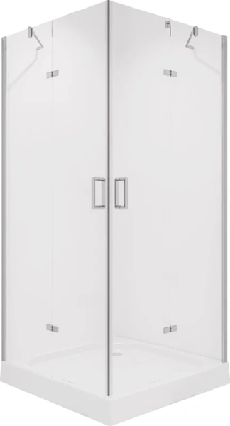 Душевой уголок Niagara Nova 90x90 см стекло прозрачное 66130811 (детальная фотография), квадратные