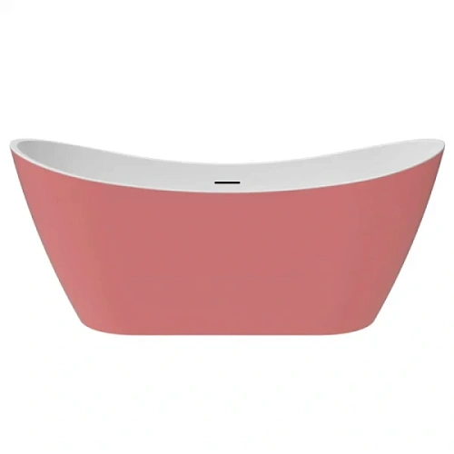 Ванна акриловая Delice Provanse 170х80 см розовая матовая - фото 1