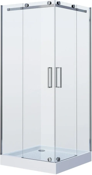Душевой уголок Grossman Cosmo 90x90 см двери раздвижные GR-1090 (детальная фотография)