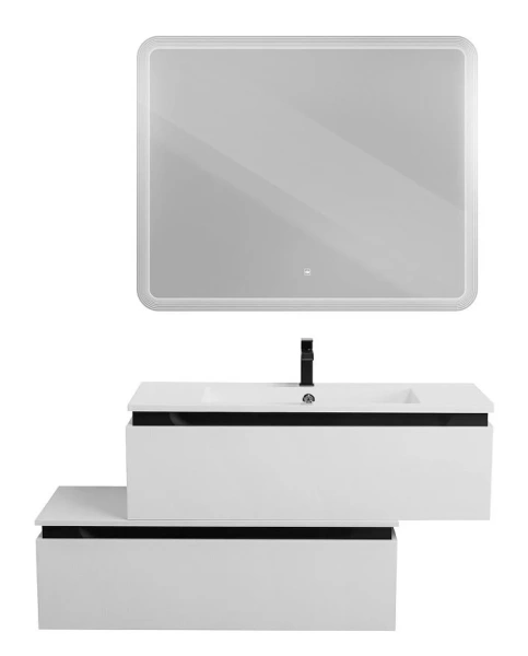 Тумба подвесная Cezares Slider 100 см Bianco Opaco SLIDER-1000-1C-PI-BO (детальная фотография), в наличии index_1