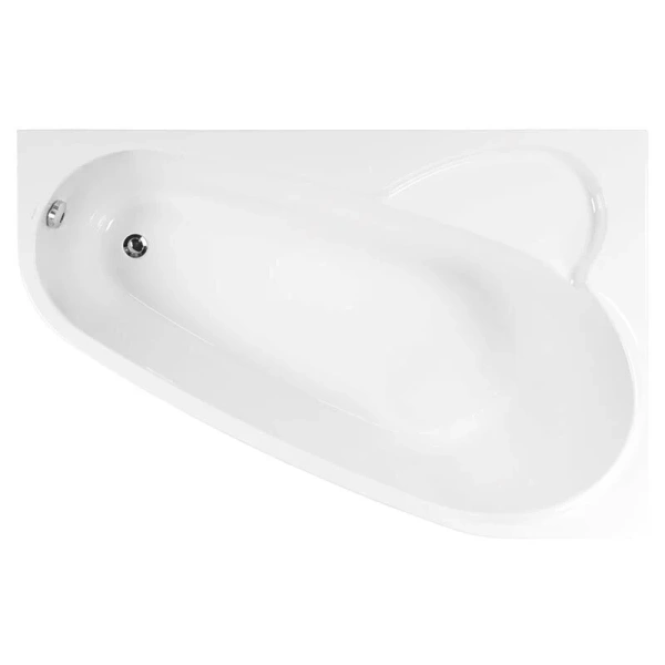Ванна акриловая Vagnerplast Selena 160×105 см правая VPBA163SEL3PX-04 (детальная фотография), современныe, hi-tech