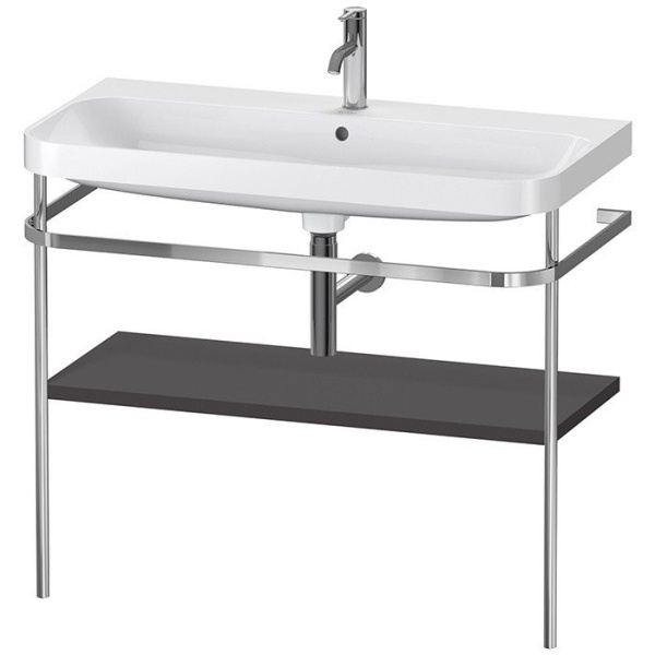 Раковина консоль Duravit Happy D.2 97.5 белая HP4838O8080 (детальная фотография)