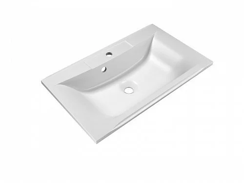 Тумба под раковину подвесная BelBagno Marino 75 см bianco opaco MARINO-750-2C-SO-BO-P (детальная фотография), современная, hi-tech
